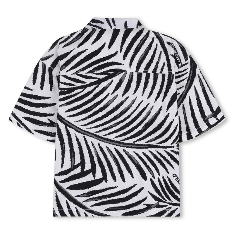 KURZ&Auml;RMELIGES HEMD KARL LAGERFELD KIDS 
                        JUNGE