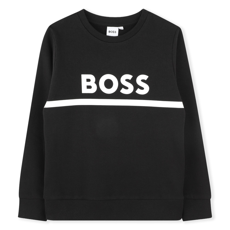 FLEECE-SWEATSHIRT BOSS 
                        JUNGE