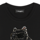 Kurz&auml;rmeliges T-Shirt KARL LAGERFELD KIDS 
                    M&Auml;DCHEN