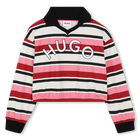 Lang&auml;rmeliges Poloshirt HUGO 
                    M&Auml;DCHEN