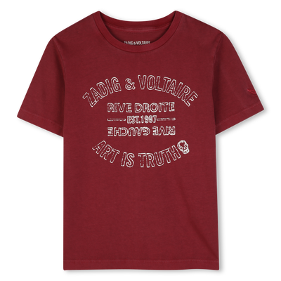 T-Shirt mit kurzen &Auml;rmeln ZADIG & VOLTAIRE UNISEX