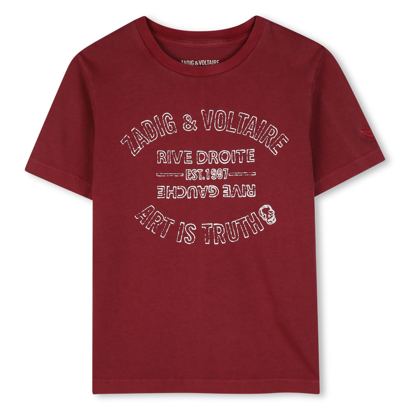 T-Shirt mit kurzen &Auml;rmeln ZADIG & VOLTAIRE 
                        UNISEX