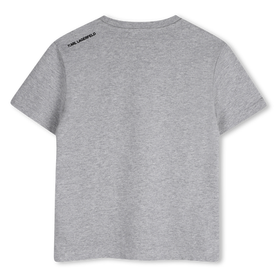 KURZ&Auml;RMELIGES T-SHIRT KARL LAGERFELD KIDS JUNGE