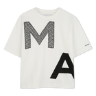 Zweifarbiges Baumwoll-T-Shirt MARC JACOBS 
                    JUNGE