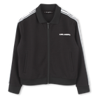 Sweatjacke mit Taschen KARL LAGERFELD KIDS 
                    JUNGE