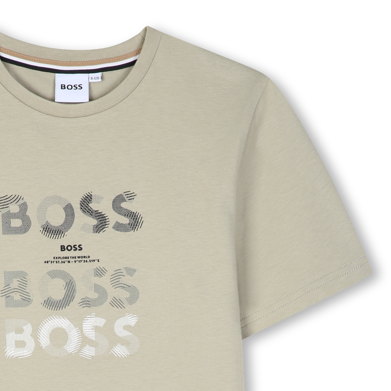 T-Shirt mit kurzen &Auml;rmeln BOSS 
                        JUNGE