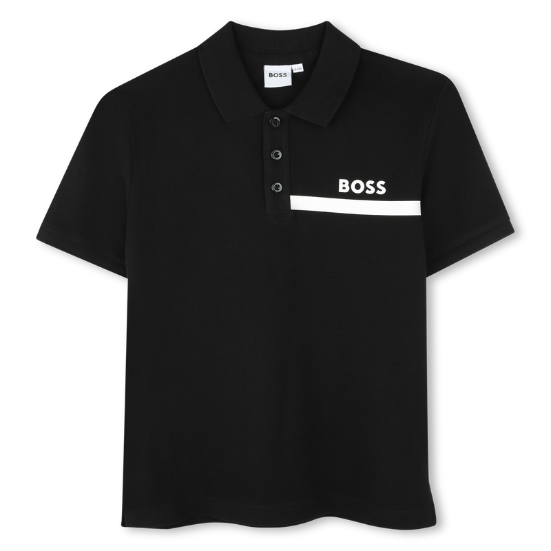 KURZ&Auml;RMELIGES POLOSHIRT BOSS 
                        JUNGE