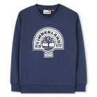 Fleece-sweatshirt, SCHIEFERBLAU, hi-res