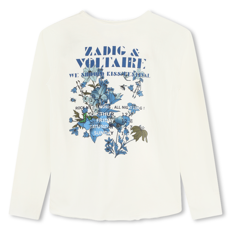 Langarm-T-Shirt ZADIG & VOLTAIRE 
                        M&Auml;DCHEN