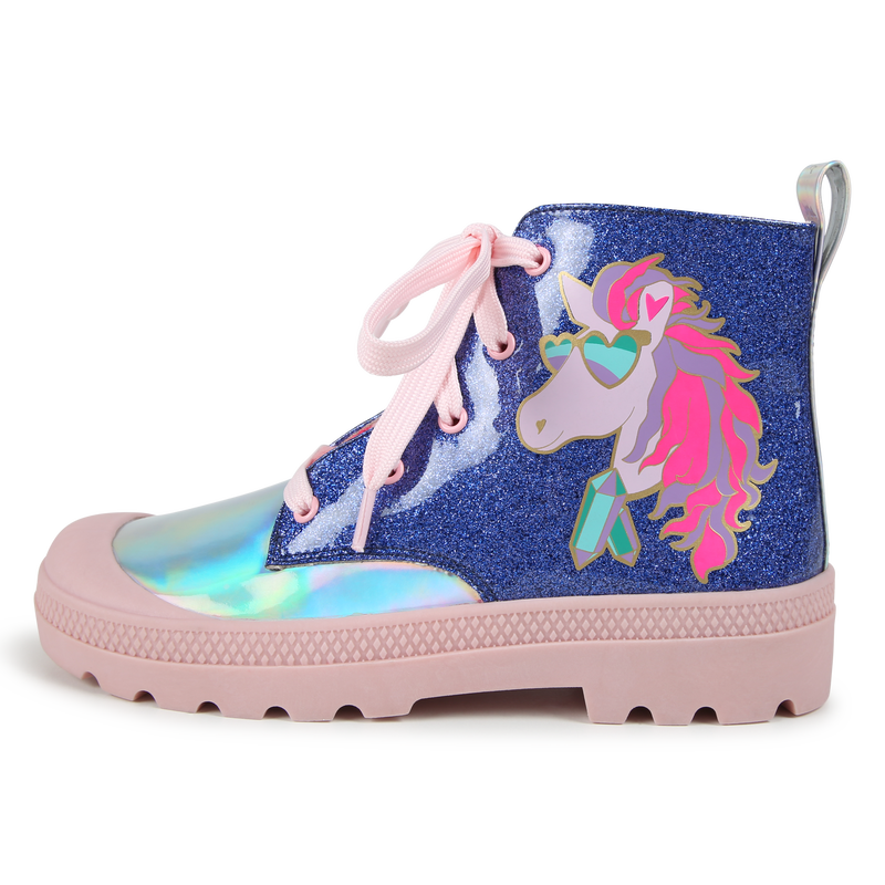 Schn&uuml;r-Stiefeletten mit Zipper BILLIEBLUSH 
                        M&Auml;DCHEN