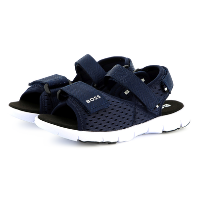 Klett-Sandalen aus Canvas BOSS JUNGE