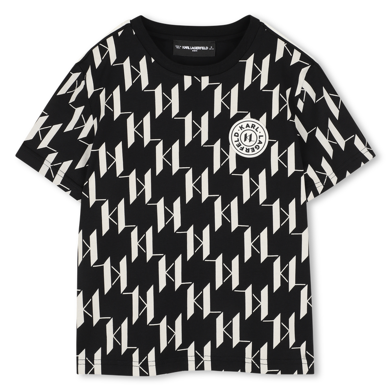 T-Shirt mit kurzen &Auml;rmeln KARL LAGERFELD KIDS 
                        JUNGE