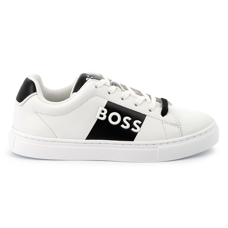 Ledersneaker zum Schn&uuml;ren