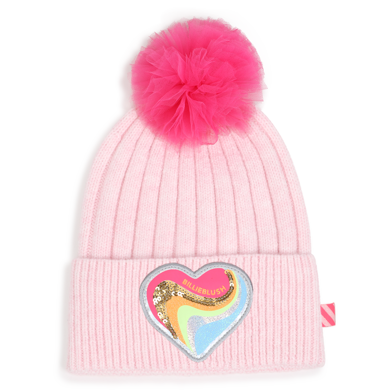 T&uuml;llm&uuml;tze mit Bommel BILLIEBLUSH 
                        M&Auml;DCHEN