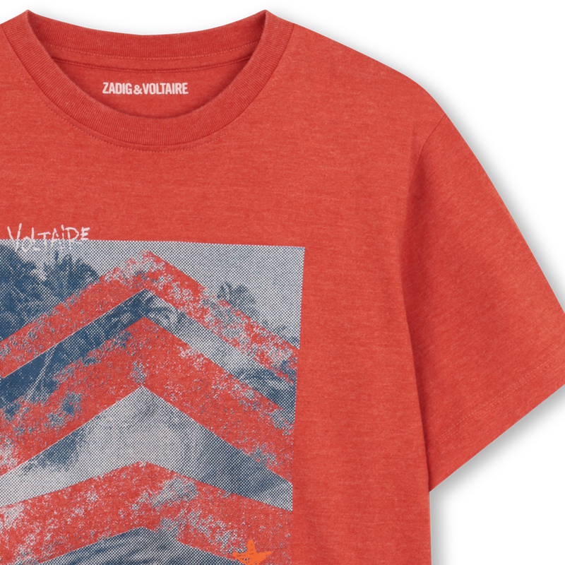 KURZ&Auml;RMELIGES T-SHIRT ZADIG & VOLTAIRE 
                        JUNGE