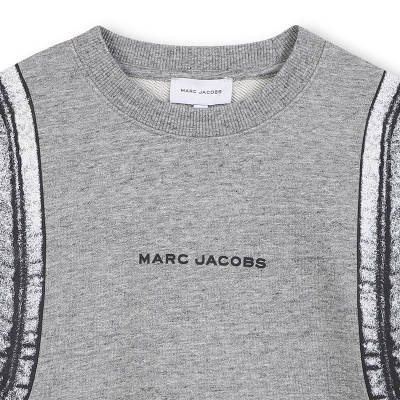 Sweatshirt aus Baumwollfleece MARC JACOBS 
                        JUNGE
