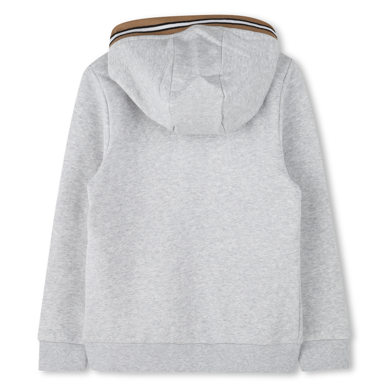 Cardigan mit Zip und Kapuze BOSS 
                        JUNGE