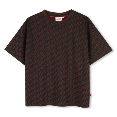 T-Shirt mit kurzen &Auml;rmeln HUGO JUNGE
