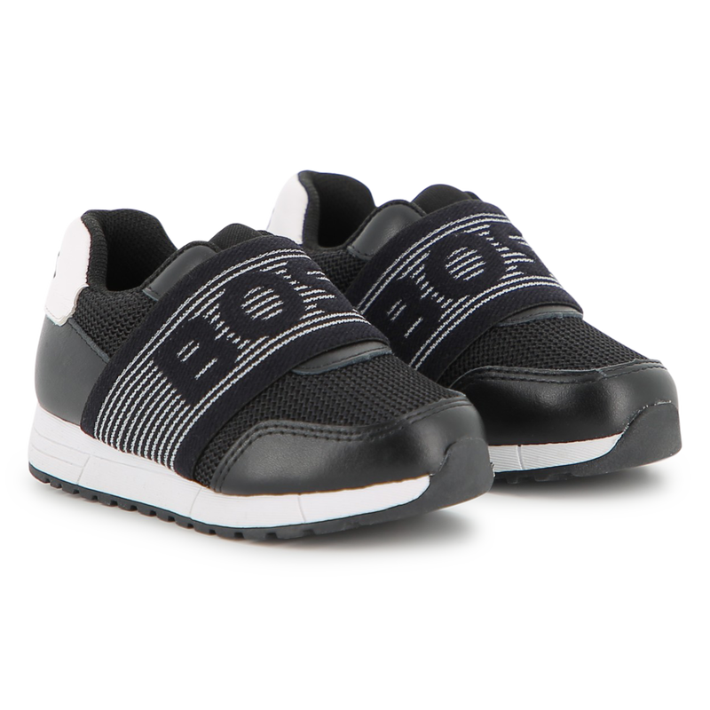 SNEAKERS AUS RINDSLEDER BOSS 
                        JUNGE