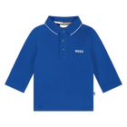 Polo-Shirt aus Baumwoll-Piqu&eacute;, HELLES KOBALT, hi-res