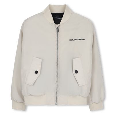 Bomber aus Stoff KARL LAGERFELD KIDS JUNGE