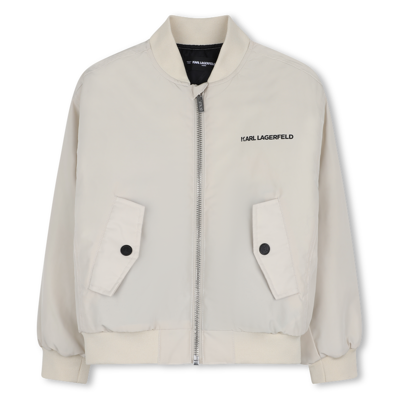 Bomber aus Stoff KARL LAGERFELD KIDS 
                        JUNGE
