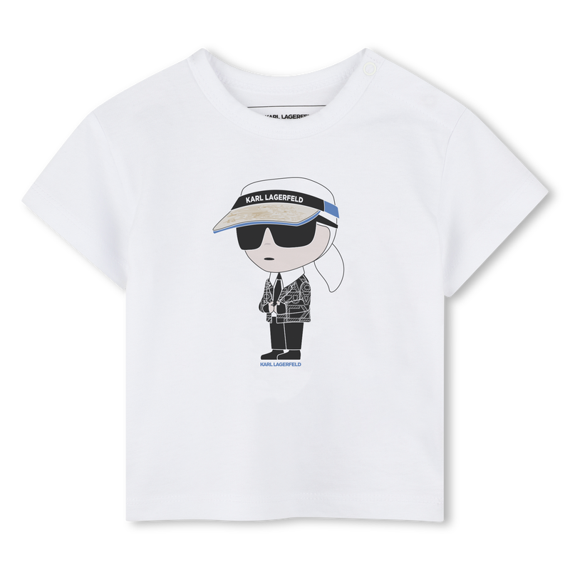 Set aus Shorts und T-Shirt KARL LAGERFELD KIDS 
                        JUNGE