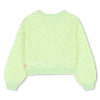 DURCHBROCHENE STRICKJACKE BILLIEBLUSH M&Auml;DCHEN