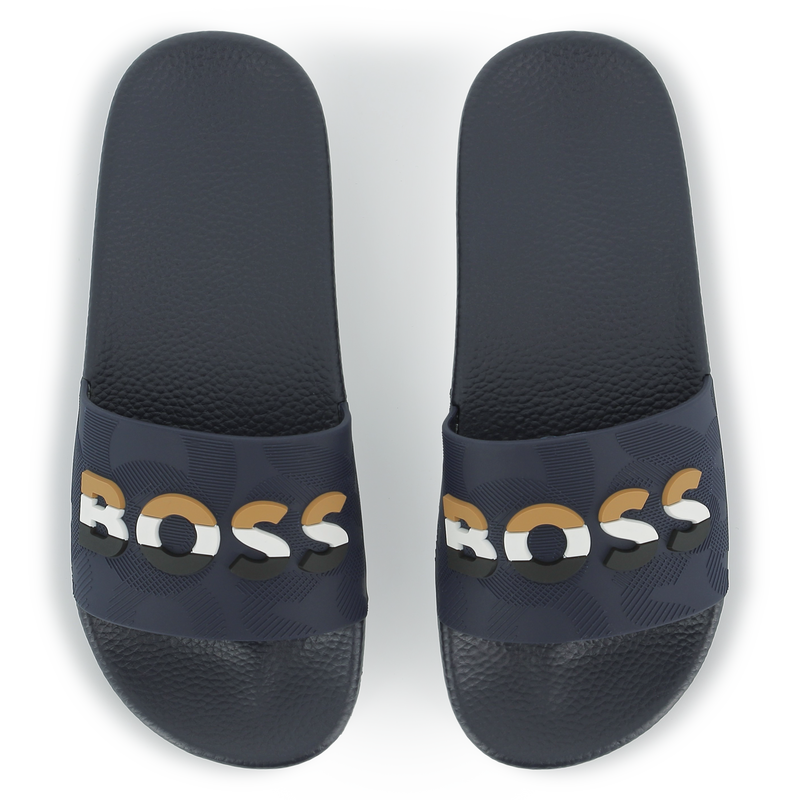 Pantoletten mit breitem Riemen BOSS 
                        JUNGE