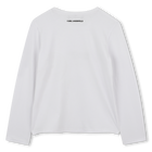 Langarm-T-Shirt KARL LAGERFELD KIDS 
                    M&Auml;DCHEN