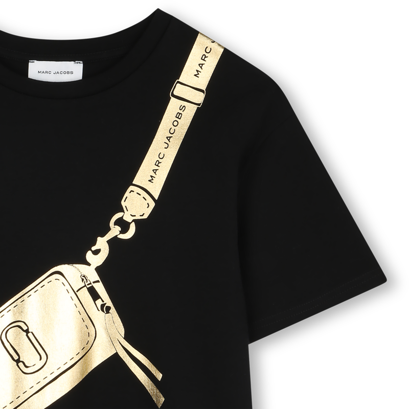 Kurz&auml;rmeliges Baumwollkleid MARC JACOBS 
                        M&Auml;DCHEN