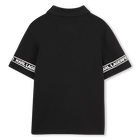 Kurz&auml;rmeliges poloshirt KARL LAGERFELD KIDS 
                    JUNGE