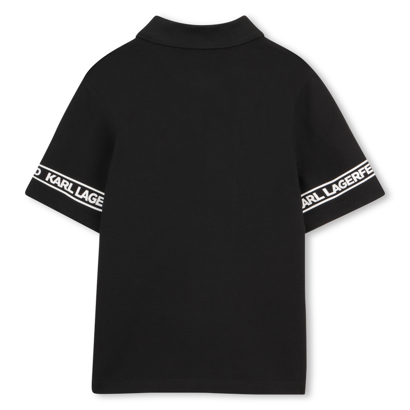 KURZ&Auml;RMELIGES POLOSHIRT KARL LAGERFELD KIDS 
                        JUNGE