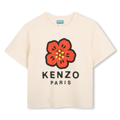 T-Shirt mit kurzen &Auml;rmeln KENZO KIDS M&Auml;DCHEN
