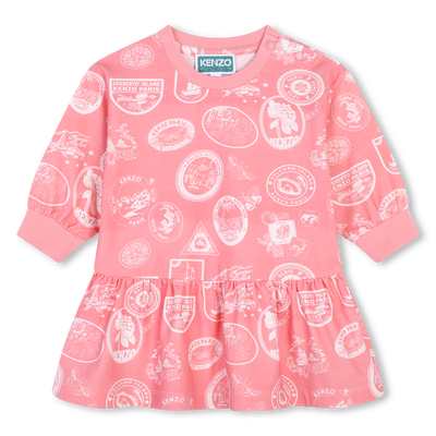 Langarm-Kleid KENZO KIDS M&Auml;DCHEN