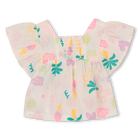 Kurz&auml;rmelige bluse mit r&uuml;schen BILLIEBLUSH 
                    M&Auml;DCHEN