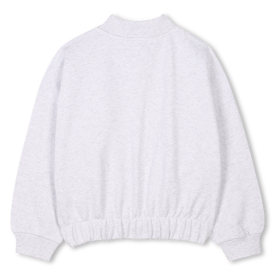 Baumwollmolton-Strickjacke DKNY M&Auml;DCHEN