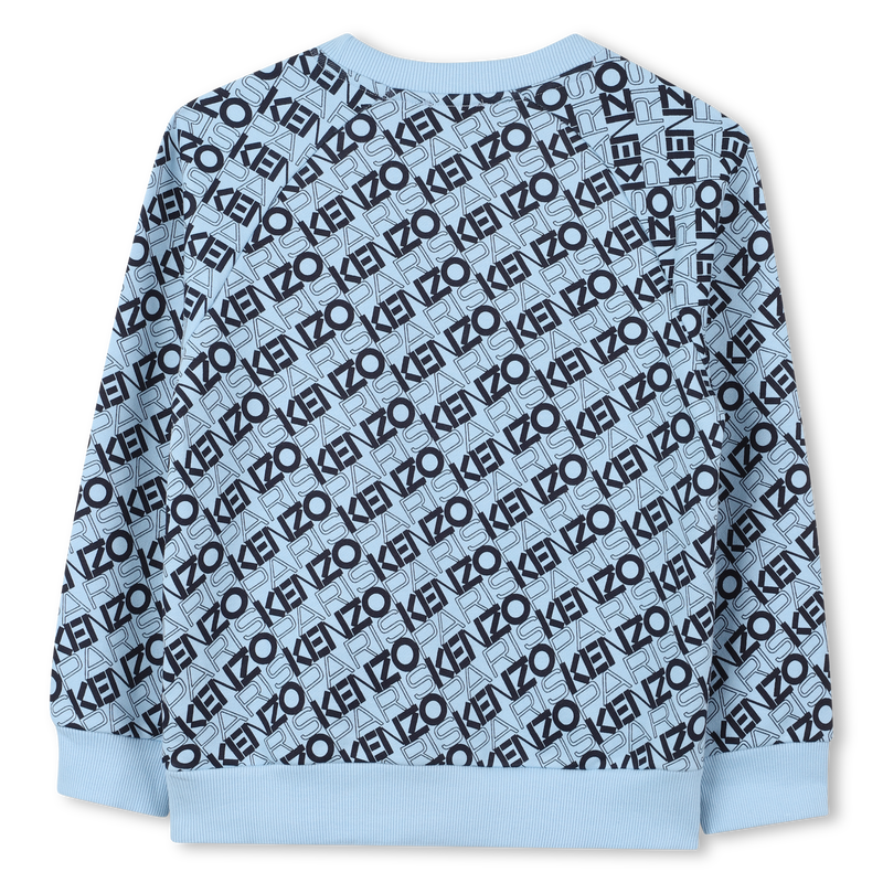 Baumwoll-Sweatshirt mit Print KENZO KIDS 
                        JUNGE