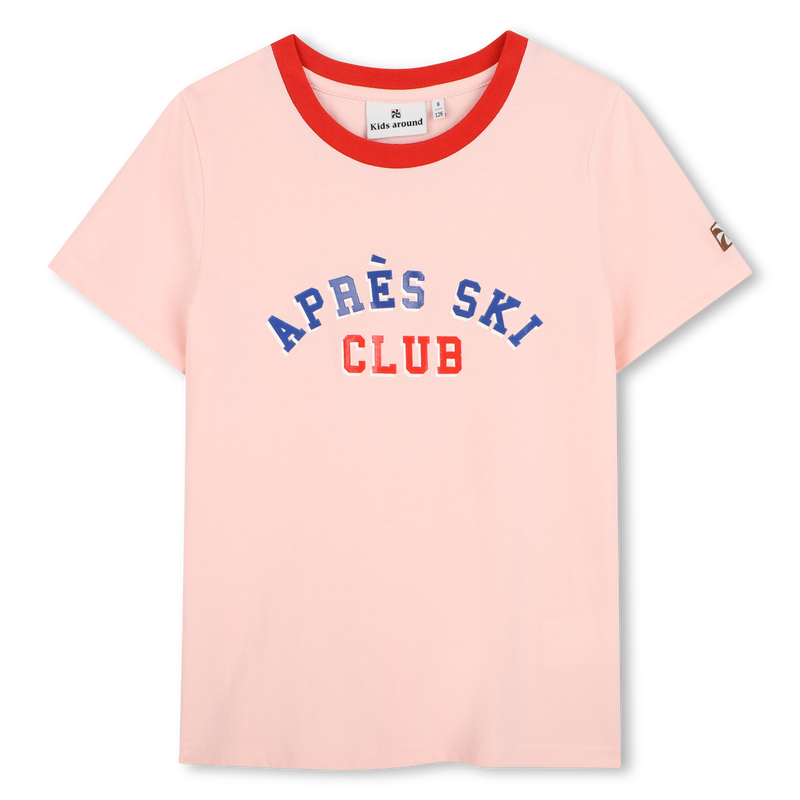 T-Shirt mit kurzen &Auml;rmeln KIDS AROUND 
                        M&Auml;DCHEN