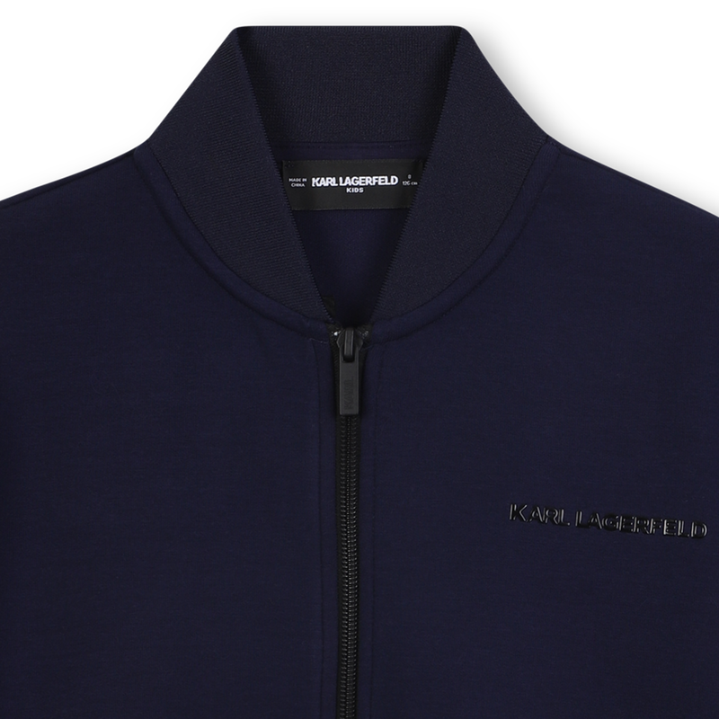 Cardigan aus doppeltem Jersey KARL LAGERFELD KIDS 
                        JUNGE