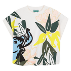&Auml;rmelloses t-shirt KENZO KIDS 
                    M&Auml;DCHEN