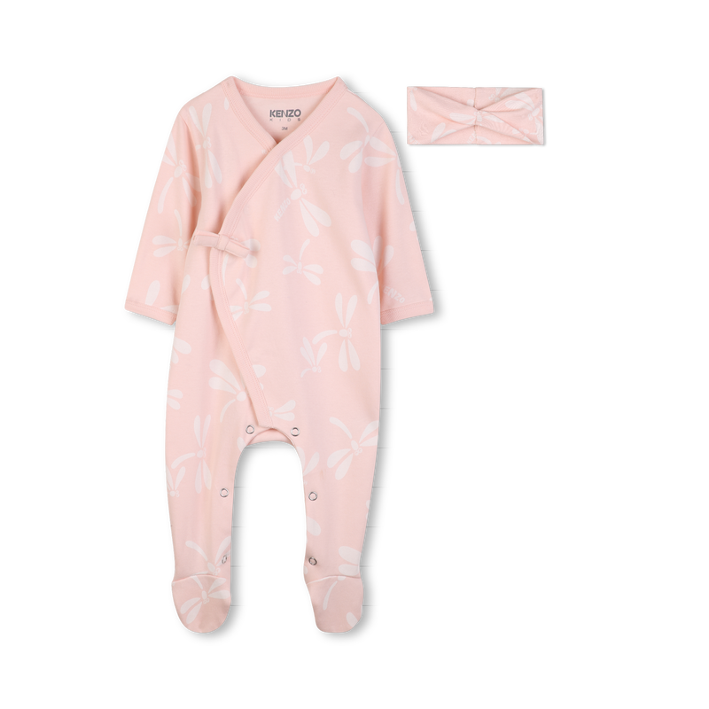 PYJAMA- UND STIRNBAND-SET KENZO KIDS 
                        M&Auml;DCHEN
