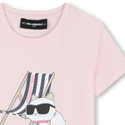 Kurz&auml;rmeliges t-shirt KARL LAGERFELD KIDS 
                    M&Auml;DCHEN