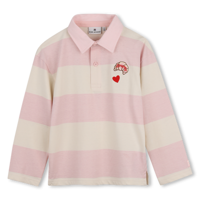 Langarm-Polo KIDS AROUND M&Auml;DCHEN
