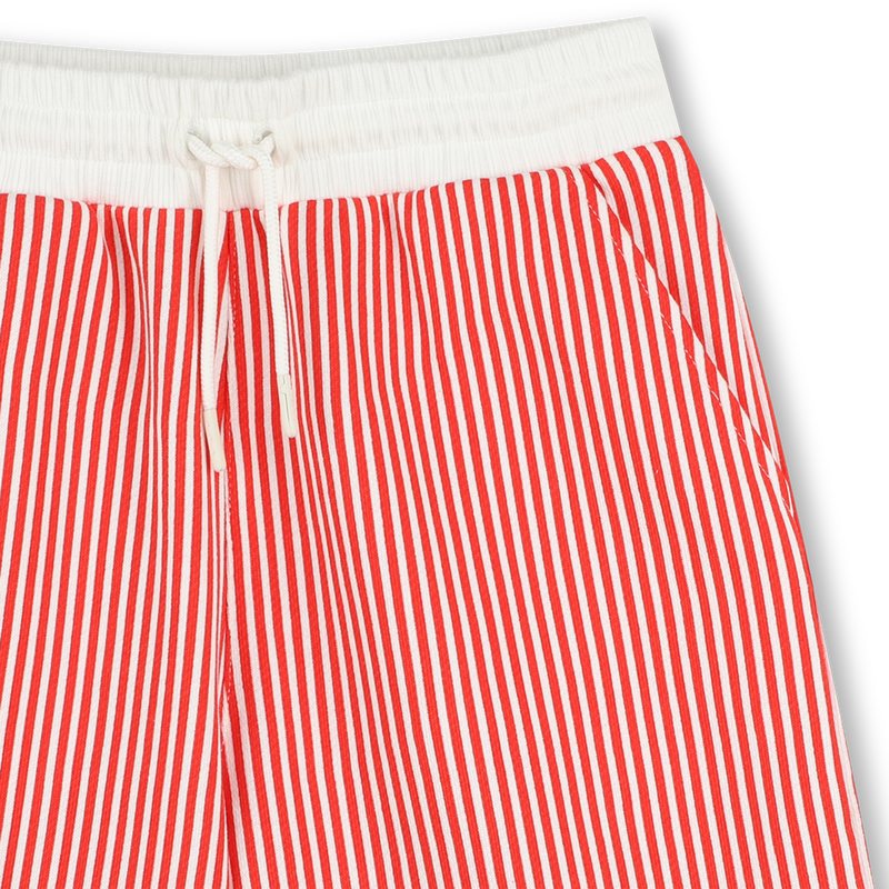 Gestreifte Baumwoll-Bermudas KENZO KIDS 
                        JUNGE