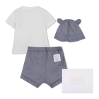 Set aus t-shirt, bucket hat und shorts KENZO KIDS 
                    JUNGE