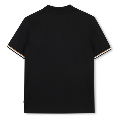 KURZ&Auml;RMELIGES POLOSHIRT BOSS JUNGE