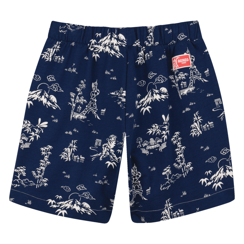 Bermudashorts aus fleece KENZO KIDS 
                        JUNGE