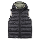 Daunenjacke mit Kapuze in Flann-Optik BOSS 
                    JUNGE