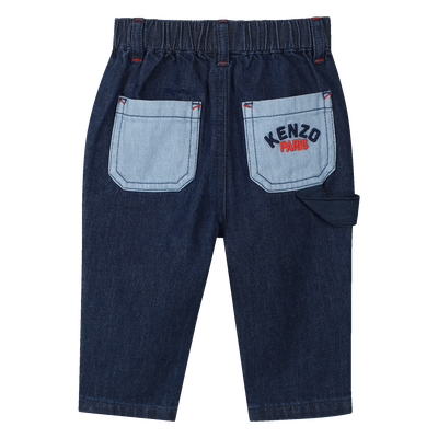 Jeans mit Stretch-Bund KENZO KIDS JUNGE